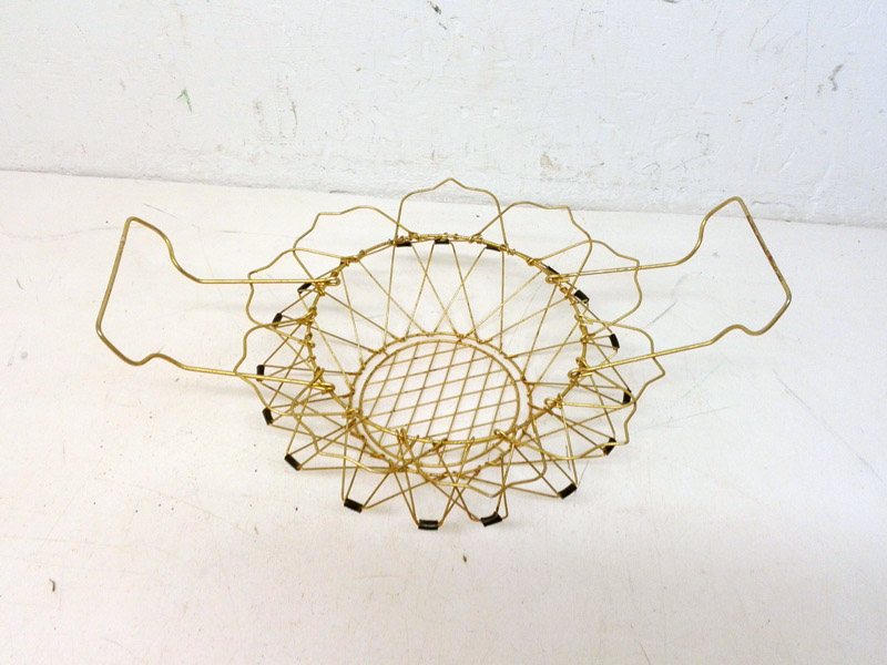 cesto transformable huevo fruta alambre dorado alt 20-24 o13_7-19-28 2u